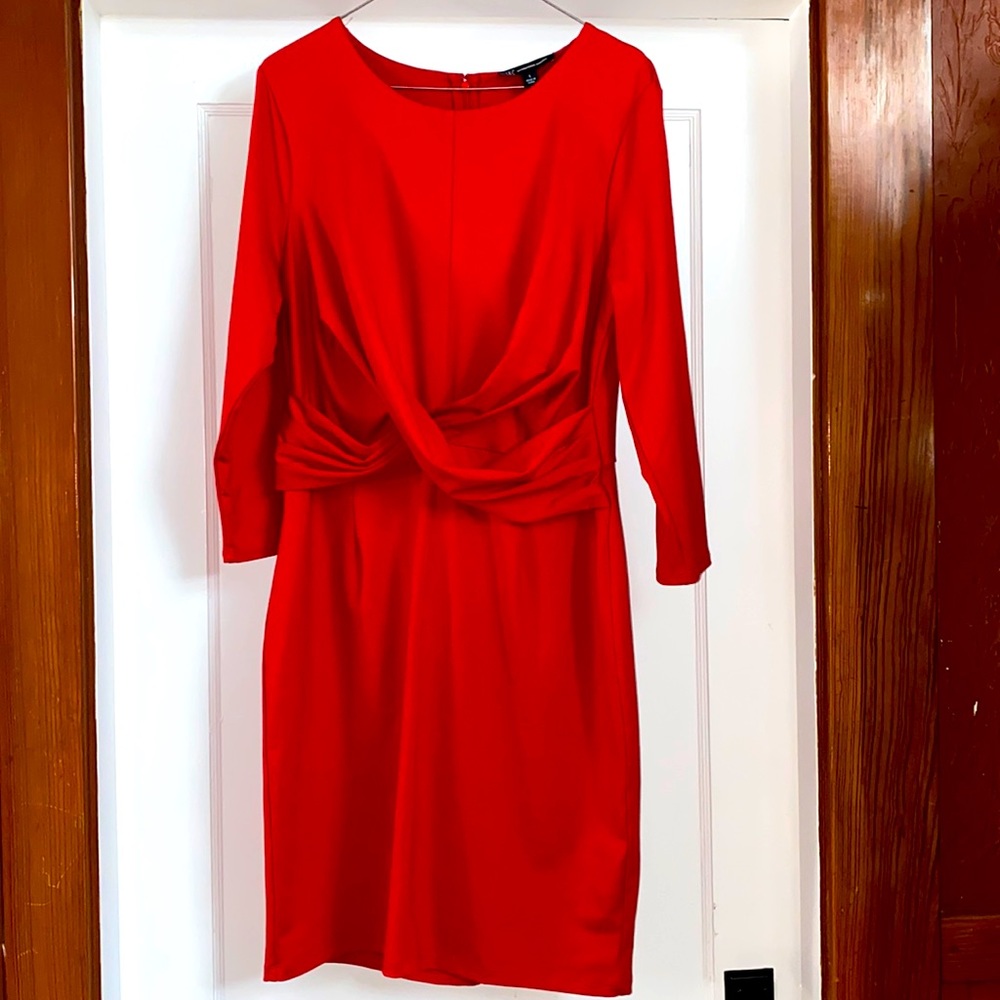 Inc cross front sheath dress!